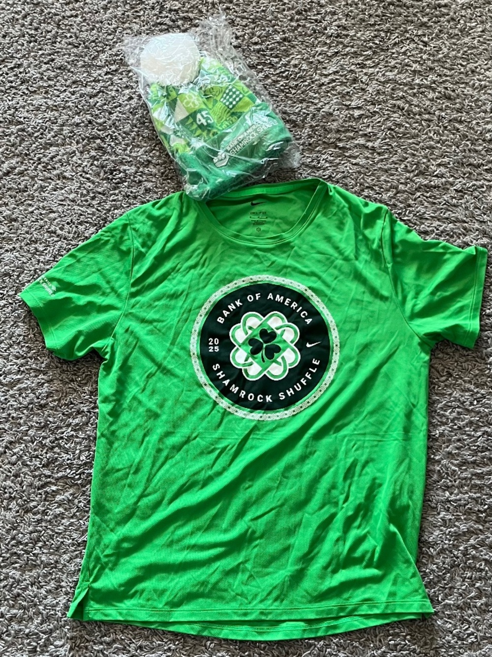 Bank of America Shamrock Shuffle Dry fit T-shirt 2025 & 2026